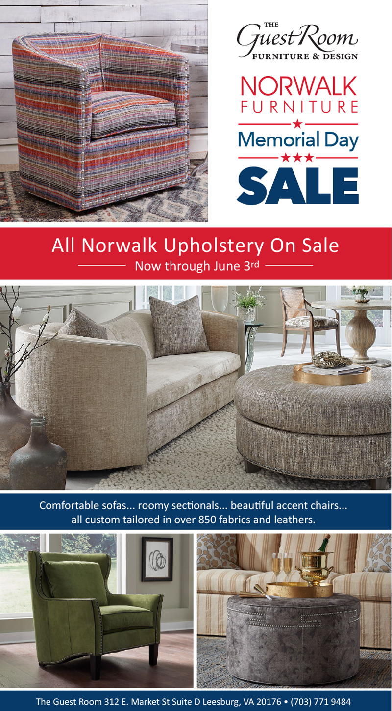 NORWALK FURNITURE Memorial Day SALE — The Guest Room Furniture